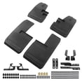 thumbnail image 2 of Front Rear Mudguards, Car Mud Flaps Lightweight Easy Installation Black Sturdy  for Car, 2 of 7