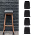 thumbnail image 4 of Extenseur de Meubles, 5 Pouces Caoutchouc Noir Friction Meubles Riser 4Pcs pour Canapé, 4 of 8