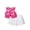Hot Pink, variant on Yeaiivve Baby Girls 2 Piece Set Cute Bow Sleeveless Vest Top and Pleated Skirt Sets Casual Summer Outfit for Little Girls Playdates & Parties Pink 9-12 Months