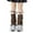 Coffee, variant on AWZXDE Girls Socks Autumn Winter Cute Fashion Bow Long Lace Trim Solid Color Knit Warm Knee High Socks - Soft and Stylish Coffee