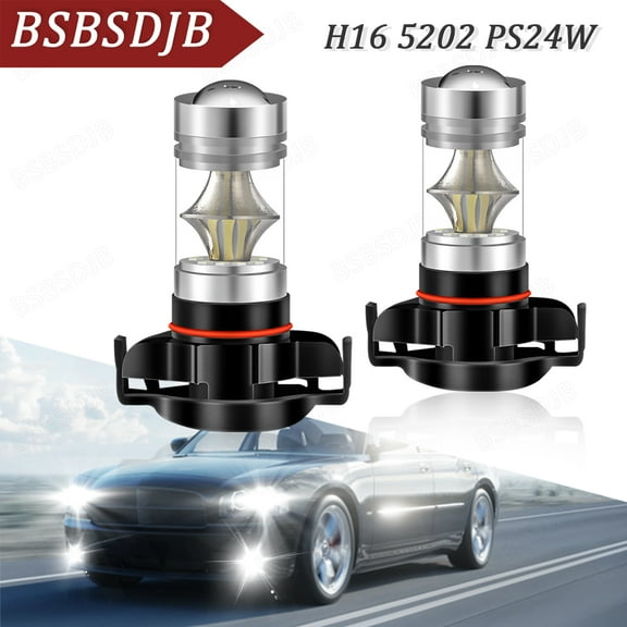 For 2007-2014 Cadillac Escalade ESV EST 6000K LED Daytime Running Light DRL Bulbs