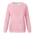 thumbnail image 4 of Dyegold Womens Pullover Sweatshirts Ladies Cute Crew Neck Shirts Womens Fashion 2025 Womens Fall Tops Fall Outfits Fall Fashion 2025 ​Christmas ​Sweatshirt Woman ​Fall, 4 of 5