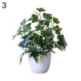 thumbnail image 5 of Soumake Artificial Foliage Plant Potted Bonsai Party Mall Market Desktop Office Decor, 5 of 8