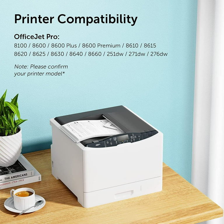 Cartucce 951xl Officejet Pro 8 Cartucce Inchiostro Compatibili HP 950XL 951XL - Set Completo Per Stampanti OfficeJet Pro Serie 8100-8630 Set 8 Cartucce Hp Xl - Foto 5