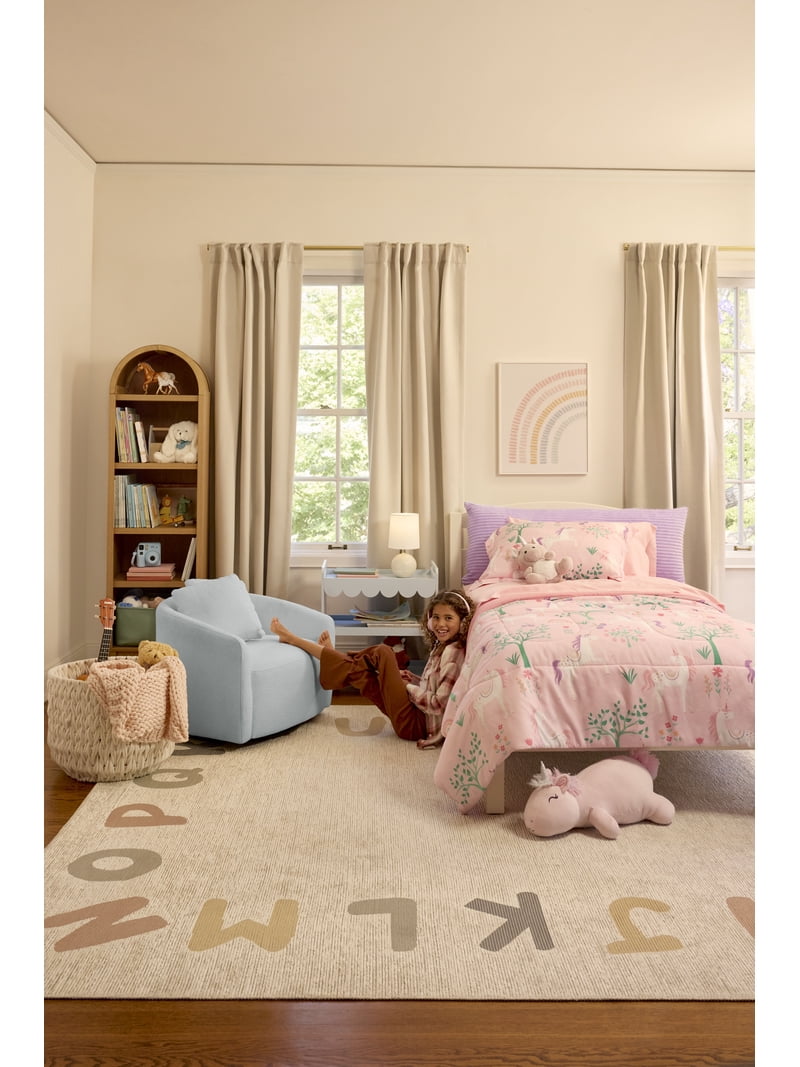 Mainstays Alphabet Indoor Area Rug, 7 ft 10 in x 10 ft - Walmart.com