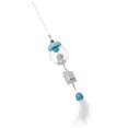 thumbnail image 5 of Christmas Wind Chime 1Pcs Silver Metal Wind Chime Durable Home Decoration, 5 of 5