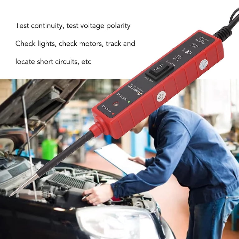 6-24V Digital Power Circuit Tester – Automotive Electrical Diagnostic Tool With LED Display