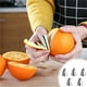 thumbnail image 1 of pstuiky Protector de dedos de acero inoxidable para cortar verduras 5 unidades, 1 of 6