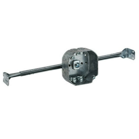 

RACO 8326 Adjustable Bar Hanger Octagon Set Up Box 4 x 1-1/2 Deep