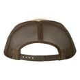 thumbnail image 3 of Richardson - Adjustable Snapback Trucker Mesh Cap, Khaki / Coffee, 3 of 3