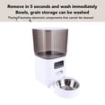 thumbnail image 4 of Automatic Pet Feeder 5L Capacity, Disassemble Cat Dog Feeders with APP Remote Portion Control, 2 Layer Compartment Food Bowl, Timed Cat Food Dispenser for Cat Dog, 4 of 7