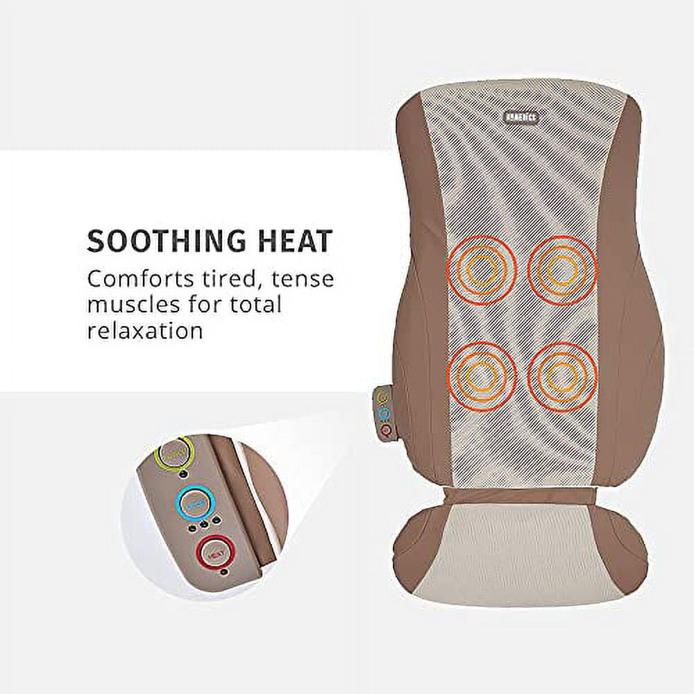 Homedics Shiatsu Massage Cushion + Heat, Deep UK | Ubuy