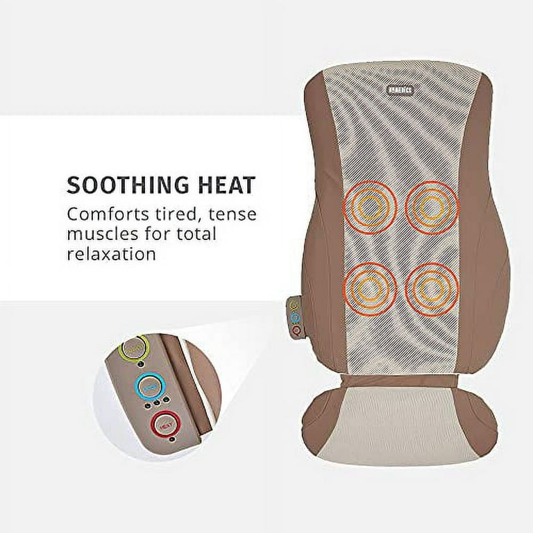 Homedics - Shiatsu Rechargeable Neck Massager with Heat - Tan