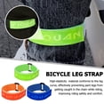 thumbnail image 2 of Reflective Bicycle Trouser Straps & Leg Straps - Adjustable PVC Bands for Cycling Safety & Comfort, Nighttime Visibility, 2 of 9