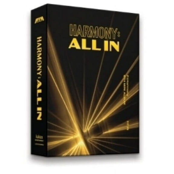 P1Harmony - Harmony : All In - incl. QR Card, ID Card, Sticker, Selfie Photocard, Lyrics Booklet, L Holder   Pin Button - Music & Performance - CD