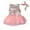 Pink, variant on Zpanxa Toddler Girl Outfits Princess Dresses, Baby Girls Cute Sleeveless Flowers Print Mesh Bow Skirt Casual Dress, Cotton Dresses Pink (3-4 Years)