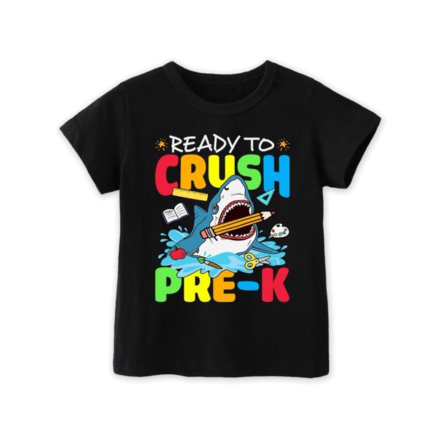 Back to School Shirt for Toddler First Day of Pre-K Shirt for Boys & Girls, Preschool T-Shirt