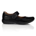 thumbnail image 2 of Zapatos Escolares Niña Negros Piel Casuales Flats Coqueta 00140/141 negro 19.0, 2 of 6
