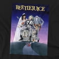 thumbnail image 2 of Beetlejuice Original Movie Poster Unisex Adult T Shirt (Medium) Black, 2 of 6
