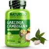 NATURELO Garcinia Cambogia + Guarana, Green Tea, Forskolin, 5-HTP – Thermogenic, Metabolism-Boosting Weight Management Blend - 90 Vegan Capsules