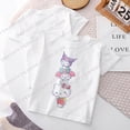 thumbnail image 1 of Camiseta de Hello Kitty para niño y niña, camisa de Anime Y2k Kawaii Sanrio, Melody Cinnamoroll Kuromi, ropa informal de dibujos animados, 1 of 4