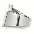 thumbnail image 3 of Stainless Steel Polished Fancy Ring 7 Size, 3 of 6