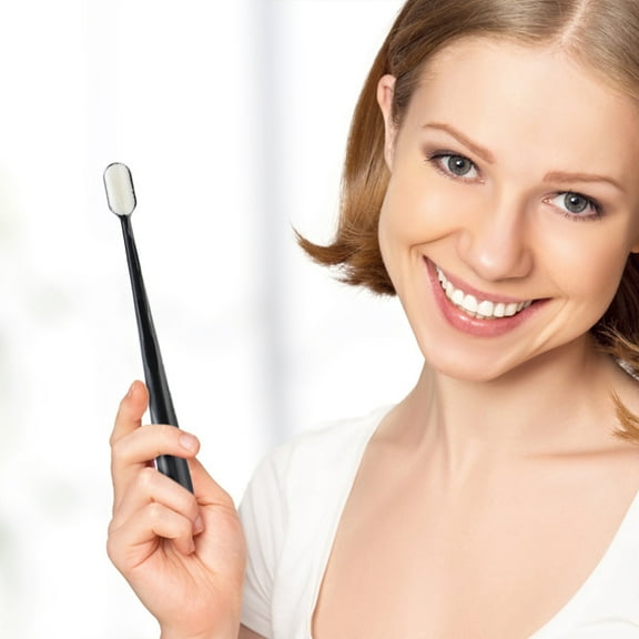 Extra Soft Toothbrush,Ultra Soft-bristled Adult Toothbrush With Clear Storage Case,Manual Toothbrushes,Comprehensive Care of Teeth and Gums, Suitable for Adults and Youth