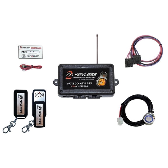 Digital Guard Dawg PBS-I Push Button Start System, Pre 1998