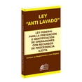 thumbnail image 1 of Ley Federal de la Prevención e Identificación de Operaciones de Procedencia Ilícita Ediciones Fiscales Isef 9786075413778, 1 of 2