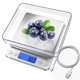thumbnail image 1 of Balanza De Cocina Númrique, Carga Usb, 3 Kg/0,1 G, Mini Balanza De Cocina Lectrique, Balanza De Precisión, Tanche Y Recargable Por Usb,a, 1 of 5