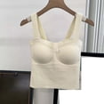 thumbnail image 2 of Stylish Women's Winter Sleeveless Crew Neck Comfortable Solid Color Regular Vest, 2 of 5