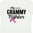 thumbnail image 4 of Inktastic Breast Cancer Awareness My Grammy is a Fighter Boys or Girls Toddler T-Shirt, 4 of 5
