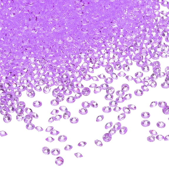 10000Pcs Wedding Table Scatter Confetti for Crafts,Table Centerpiece Decor, Bridal Shower Parties (Light Purple, 3mm)