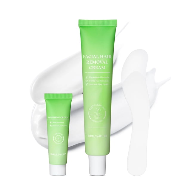 Crema de depilación facial Zeponyx Painless para mujeres