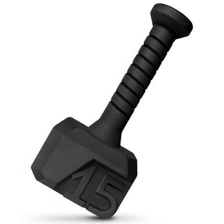 Yes4All 15lb Hammer Kettlebell, Black, Single