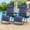 Blue, variant on TINKLE WELL Set of 2 Zero Gravity Recliner Chair, Portable Folding Lounge Chairs for Outdoor Relaxation, Featuring Adjustable Headrest Pillows, Cup Holder Trays, and Ergonomic Design, Black