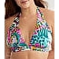 thumbnail image 4 of Lush Garden Casey Halter Bikini Top Swimsuit, 4 of 5