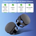 thumbnail image 5 of Light Blocking Covers for Smart Glasses Compatible with Meta Glasses LED Flash Accessories Lightweight Design 2 Pack Easy Installation and Removal, 5 of 7