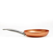 Open Box Copper Chef 10 Round Fry Pan with Glass Lid
