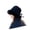 Black, variant on Thicken Fisherman Cap Slimming Face Thickened for Everyday Outings