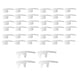 thumbnail image 2 of 40Pcs for Model Y 20-23 Hub Cap Rim Patch 20 Inch Wheel, White, 2 of 5
