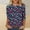 Multicolor 4, variant on Ynynloco Women's Fall Shirts Halloween Crew Neck 3/4 Length Sleeve Pumpkin T-Shirts Thanksgiving Graphic Tee Tops