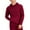 Maroon, variant on Ideology Men's Solid Classic Fleece Hoodie Fiery Pink