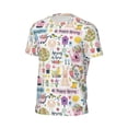 thumbnail image 5 of Rocae Spring Flowers Birds for Men's Mesh Quick-Dry Short Sleeve Workout T-Shirt,Mens Crew Neck Tee Lightweight Soft Classic T Shirts X-Small, 5 of 9