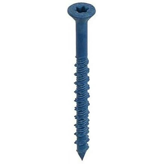 Tapcon 28165 3/16x2-3/4 Blue Star Drive Bugle Head Concrete Anchors 8/Box