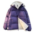 thumbnail image 1 of Veste en Cuir pour Homme Doublée en Molleton avec Col Rabattable, Coupe-Vent et Imperméable pour Style Affaires Décontracté, à Manches Longues et à Capuche pour Usage Extérieur, 1 of 3