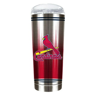 Logo Brands St. Louis Cardinals 20-fl oz Stainless Steel Blue Cup