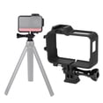 thumbnail image 1 of Camera Protection Frame, Vibration Resistant Professional Black Sports Camera Adapter Frame  For Insta360 ONE R, 1 of 8