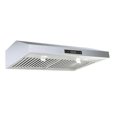 thumbnail image 1 of Vertrons 30" 850CFM Under Cabinet Slim Range Hood | Under cabinet | Touch Screen , 6 Touch Control Speeds | Baffle Filters | Auto power off function | GU10 LED Lights | Top and Rear Venting Available, 1 of 5