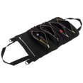 thumbnail image 1 of Bolsa enrollable para herramientas, bolsa organizadora de herramientas portátil con 5 bolsas con cremallera, 1 of 5